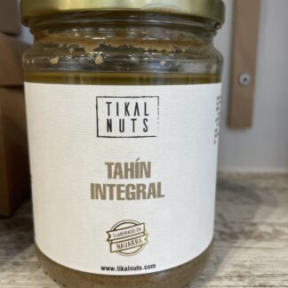 tahin integral eco sin azucar tikal nuts sin aditivos