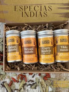caja regalo especias indias