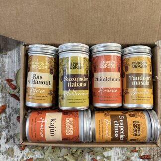 caja regalo especias del mundo